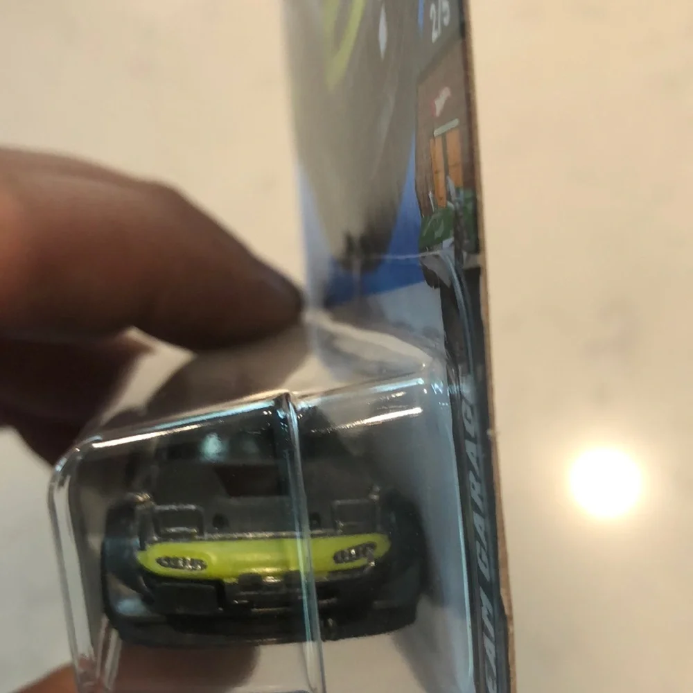 Mazda MX-5 Miata Toy Car - Silver and Green